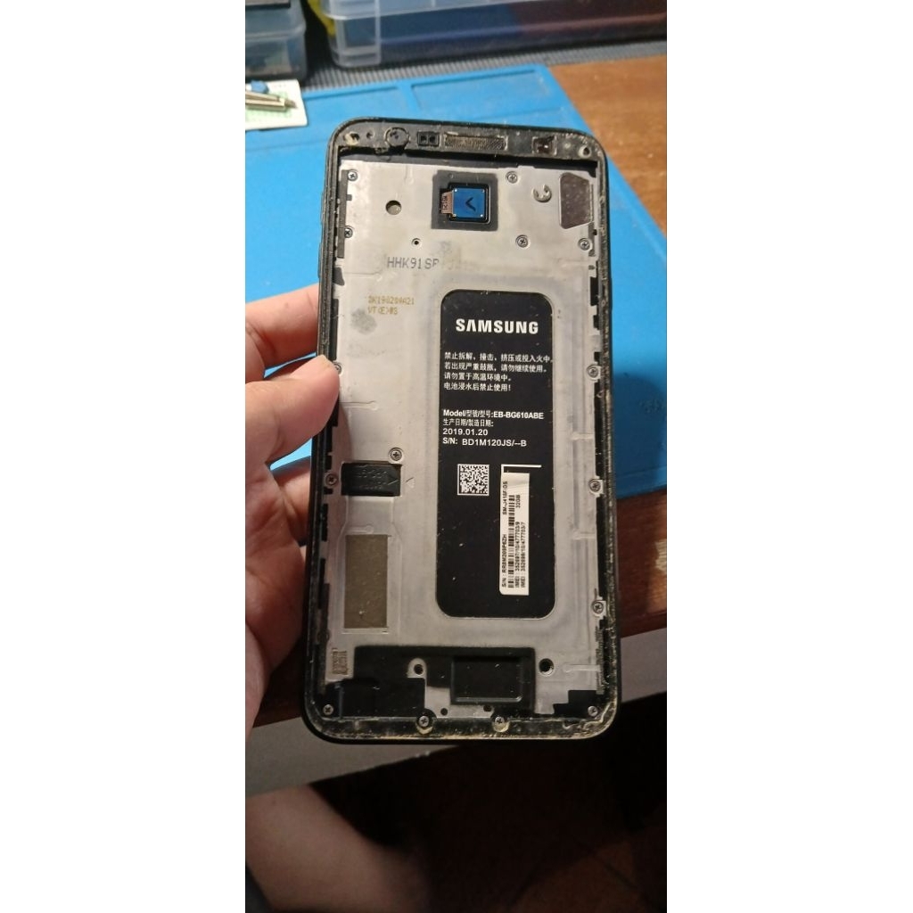 samsung j4 plus kondisi mulus minus lcd