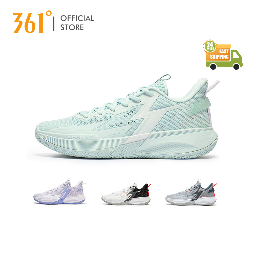 361 Degrees Big3 Team Se Men Basketball Shoes Wear-Resistant Non-Slip Breathable Training | Sepatu t
