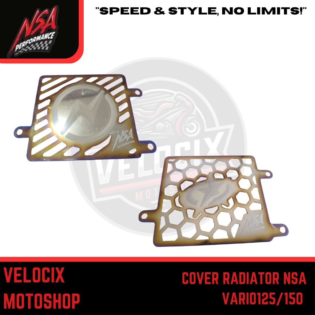 COVER RADIATOR NSA VARIO125/150 N TECH