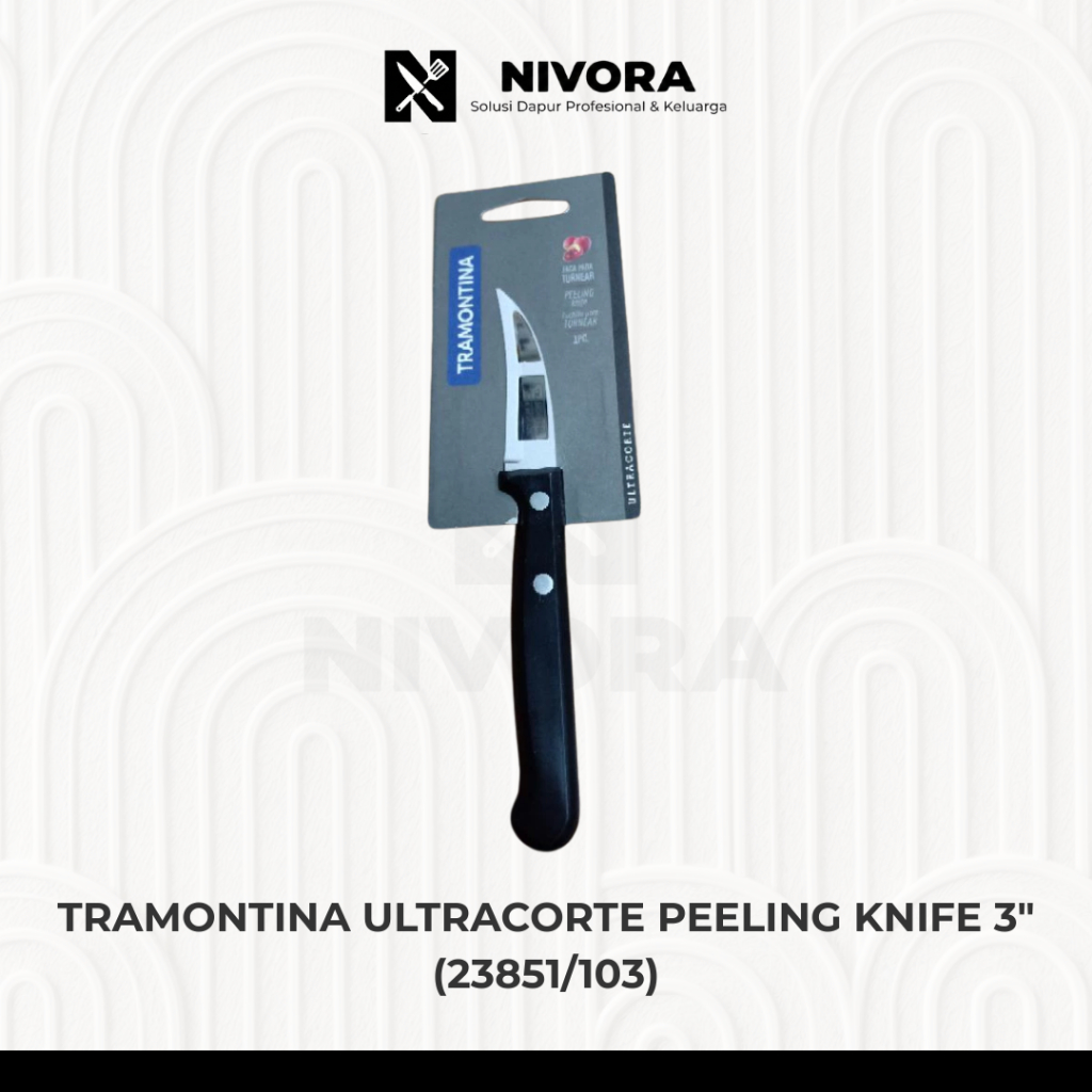 Tramontina Ultracorte Pisau Peeling Okulasi Shaping Garnish Grafting 3" Original Brasil 23851/103