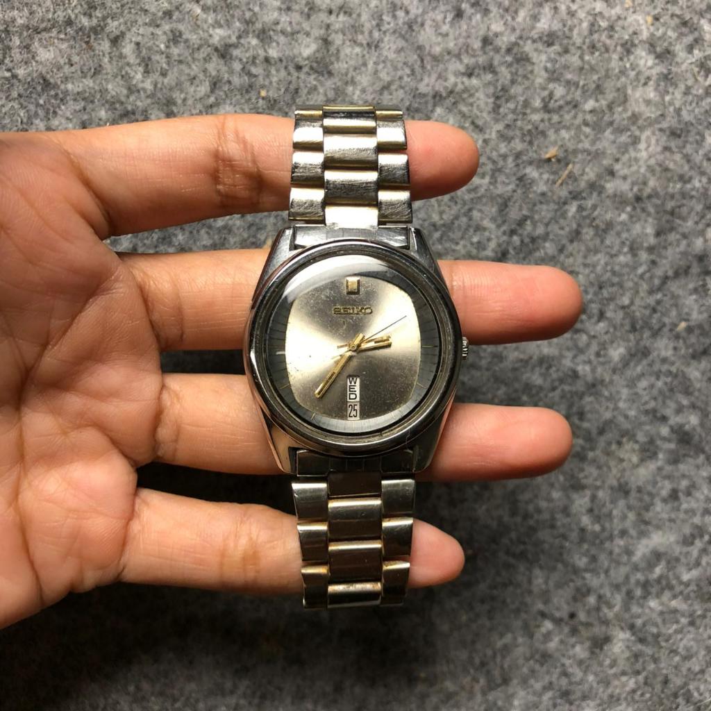 Jam tangan seiko 5 automatic second antik