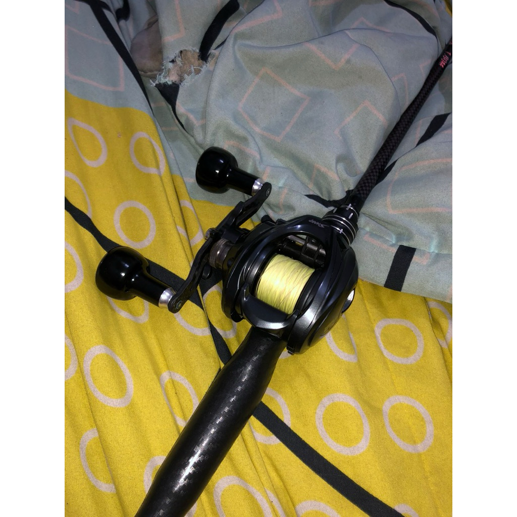 reel pancing zorro dcx velocity (second) kondisi masih 100%