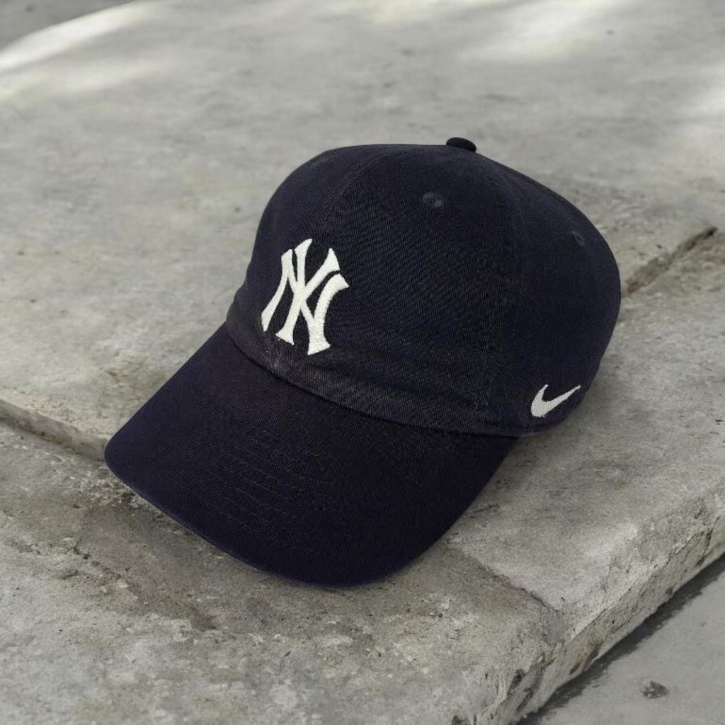 Topi Baseball Vintage Hat Hats Cap Caps Nike x MLB NY Yankees Authentic Original