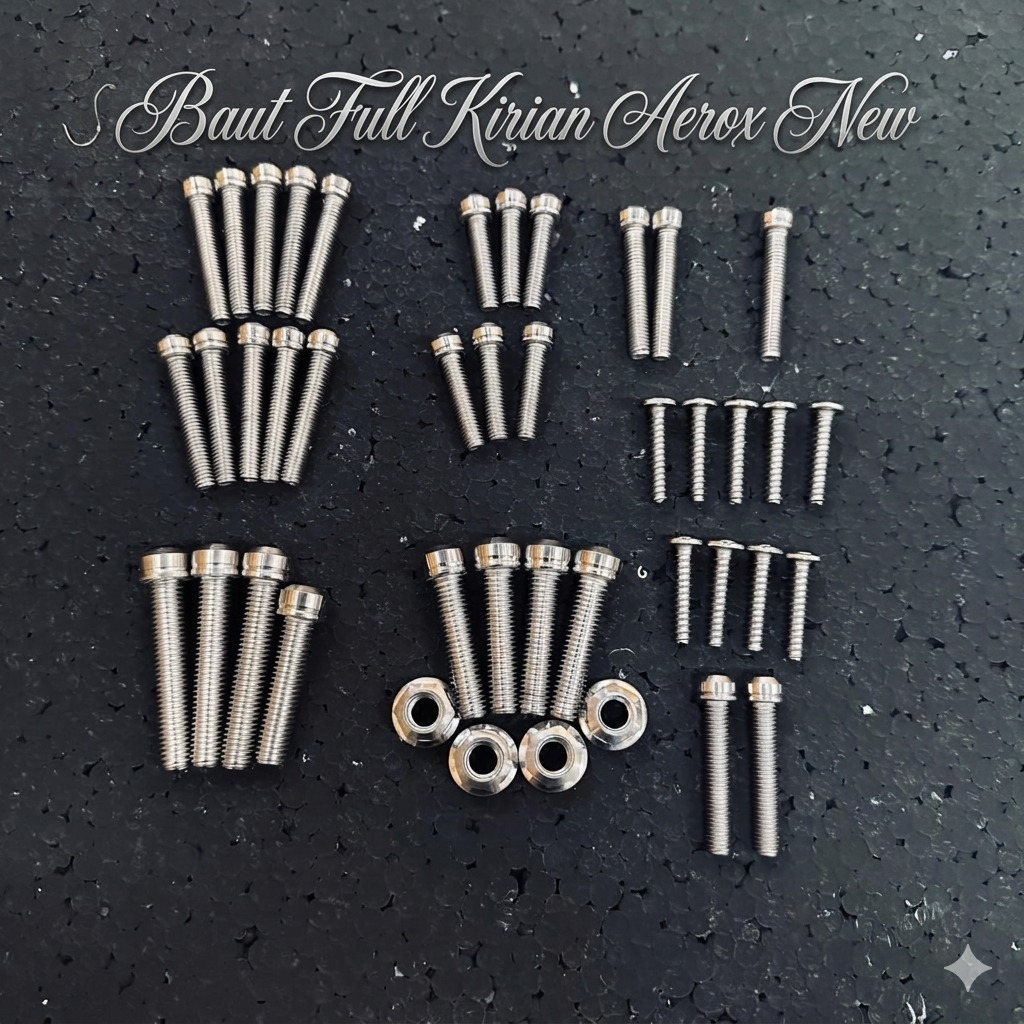 BAUT SET CUSTOM CVT FILTER GARDAN AEROX STENLIS CUSTOM CNC BUBUT