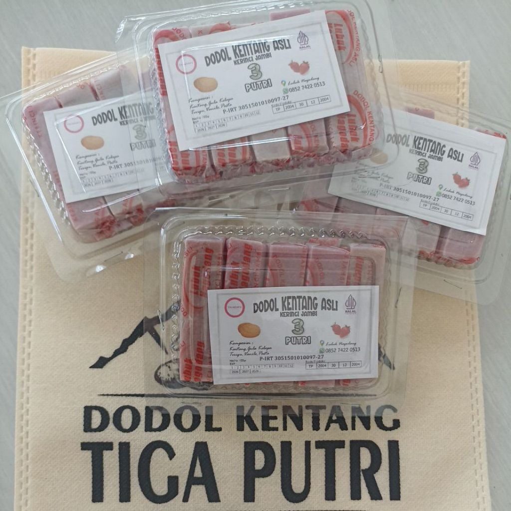 Dodol Kentang Asli Lubuk Nagodang - Kerinci
