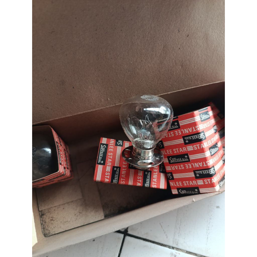 BOHLAM LAMPU DEPAN 6V YAMAHA RX RXS RX KING RX SPECIAL YT115 STANLEE STAR