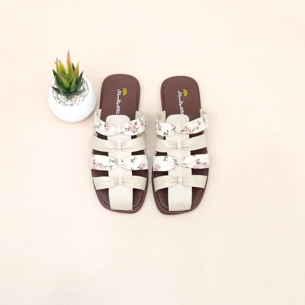 Jambrella RENATA CREAM sandal cewek