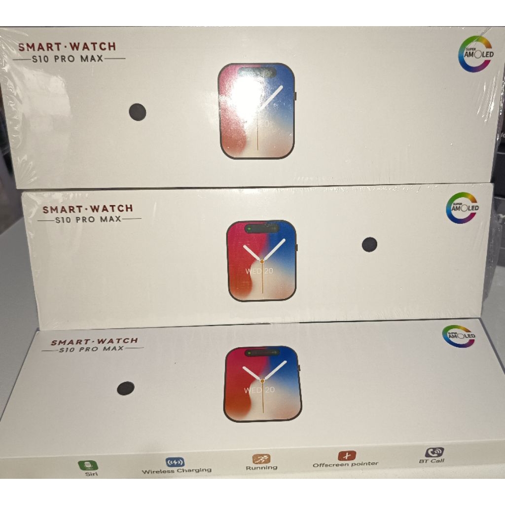 Jam Tangan S10 PRO MAX dengan Pengisian Nirkabel dan Bluetooth