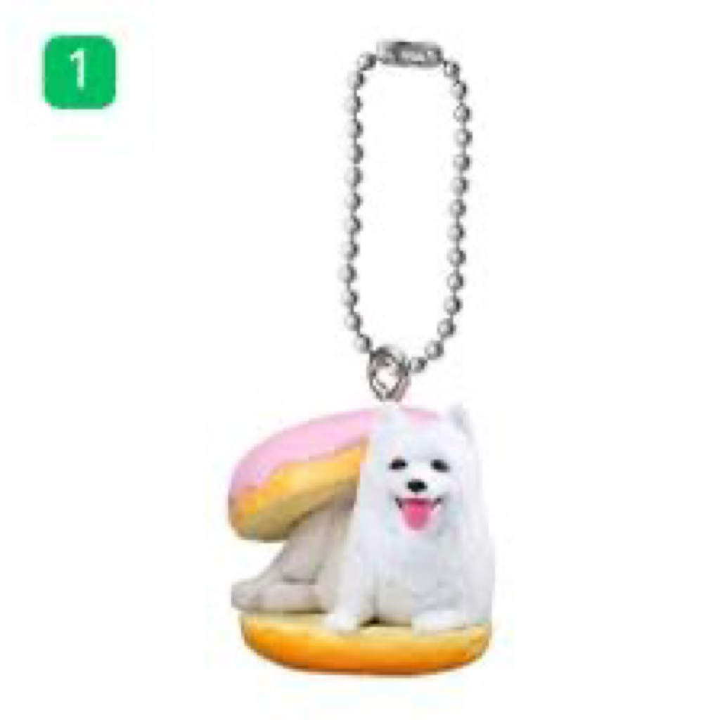 GACHA JEPANG SAMOYED Bandai Japan