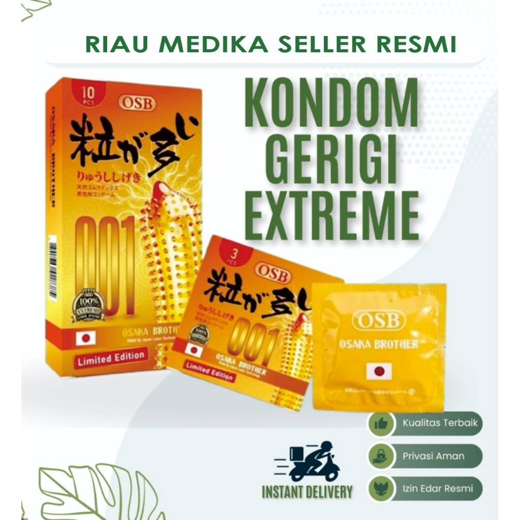 Kondom Gerigi Extrim Super Premium Terlaris