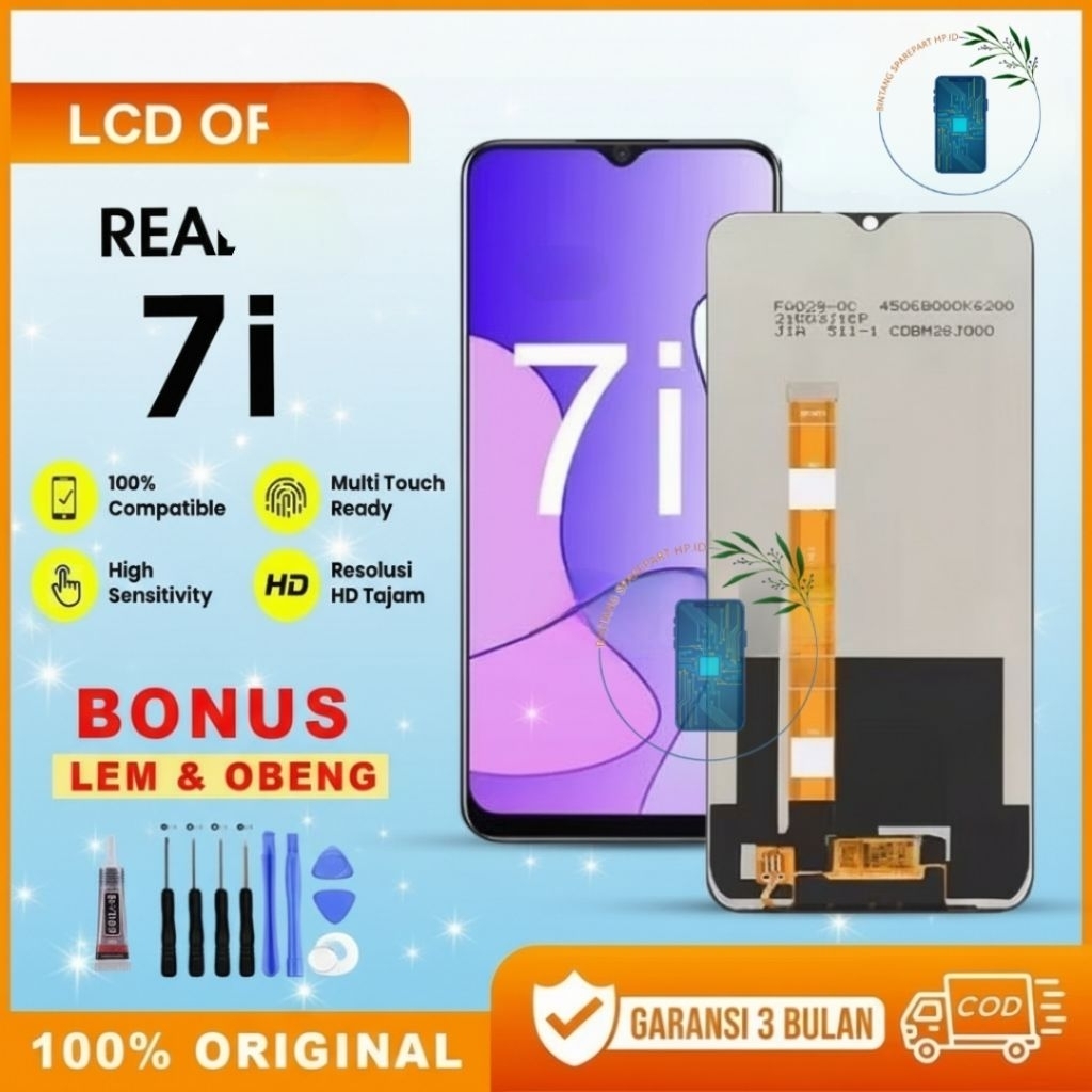 LCD RILMI 7i ORIGINAL FULLSET TOUCHSCREEN