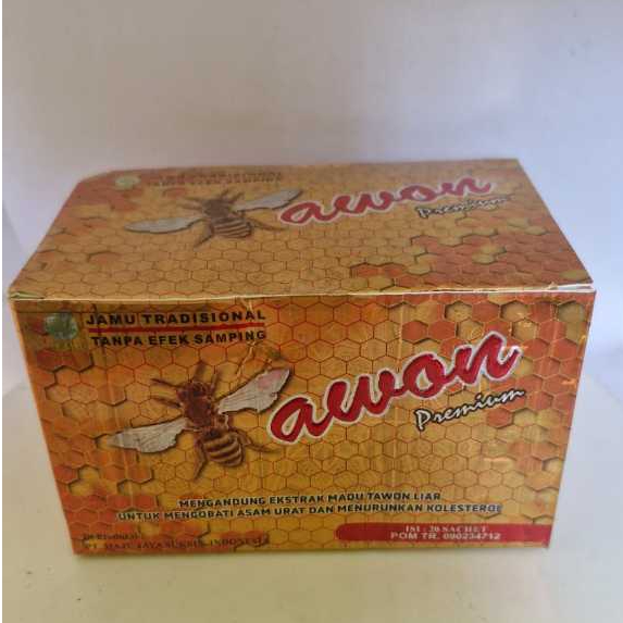 Serbuk Jamu Tawon - 20 Sachet untuk Asam Urat & Pegal Linu