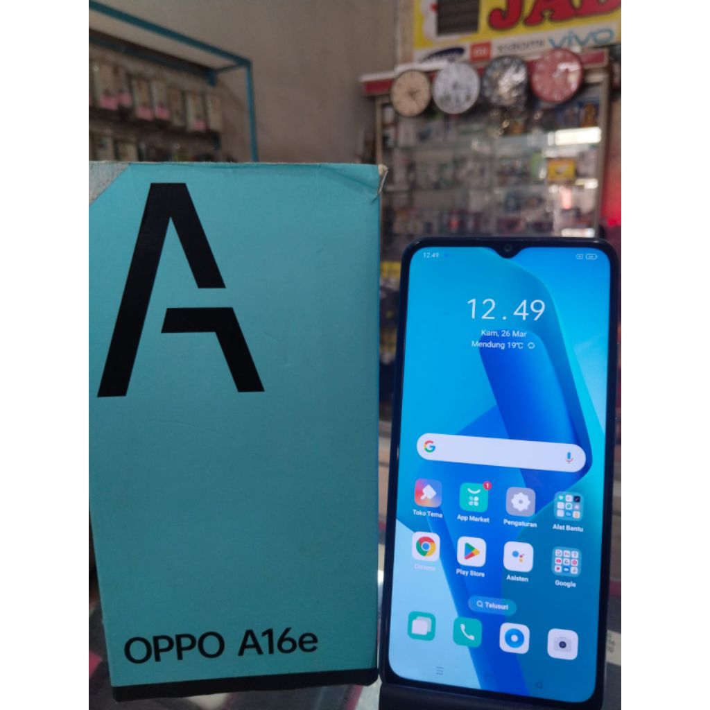 HP SECOND MURAH BERGARANSI OPPO A16E RAM 3+1/32 LCD ORIGINAL KOTAK
