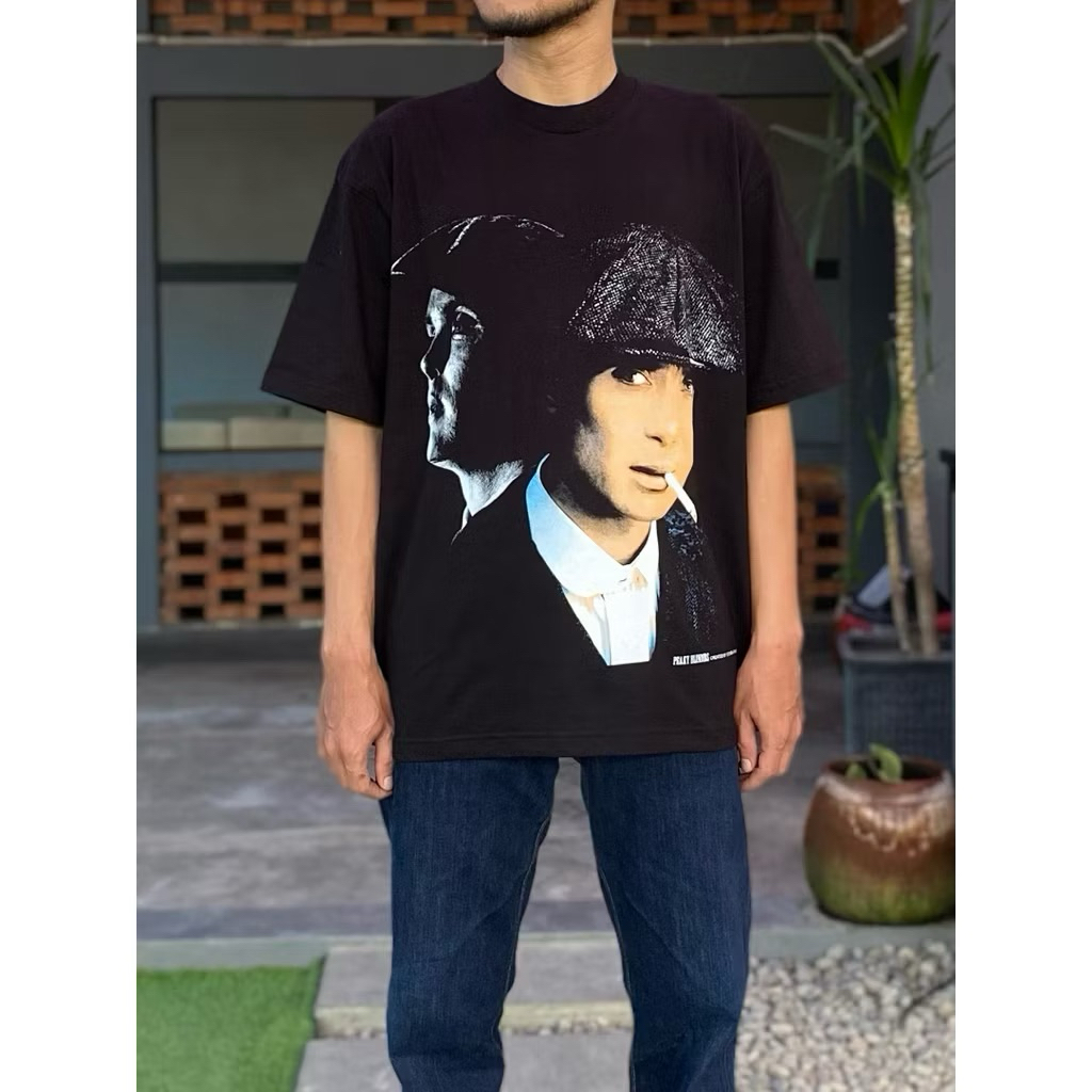Peaky Blinders Tshirt Overize / Kaos Peaky Blinders Cotton 20s