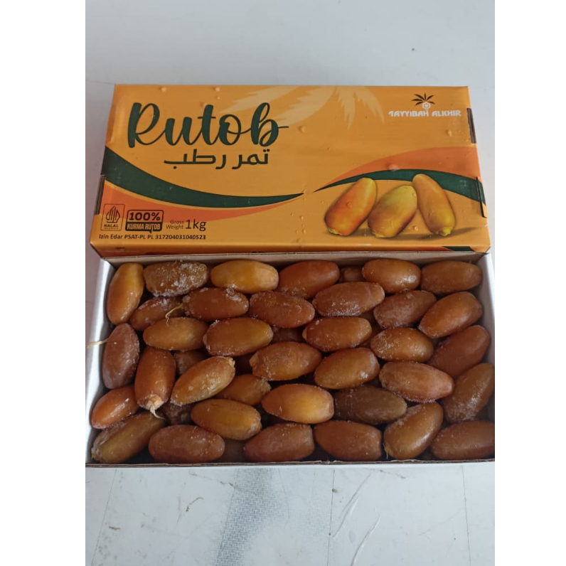 Kurma Muda Ruthab Libya 1Kg Fresh Ruthob Luxury Dates / kurma Basah