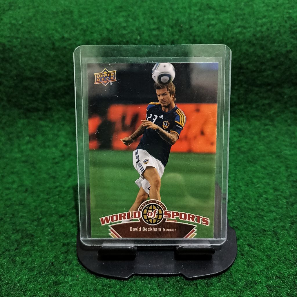 KARTU BOLA DAVID BECKHAM LA GALAXY UPPER DECK 2010