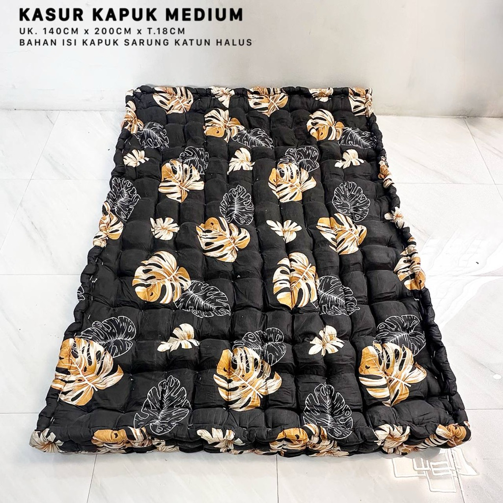 KASUR LANTAI BISA LIPAT / KASUR KABU-KABU BESAR & TEBAL / KASUR KAPUK MEDIU