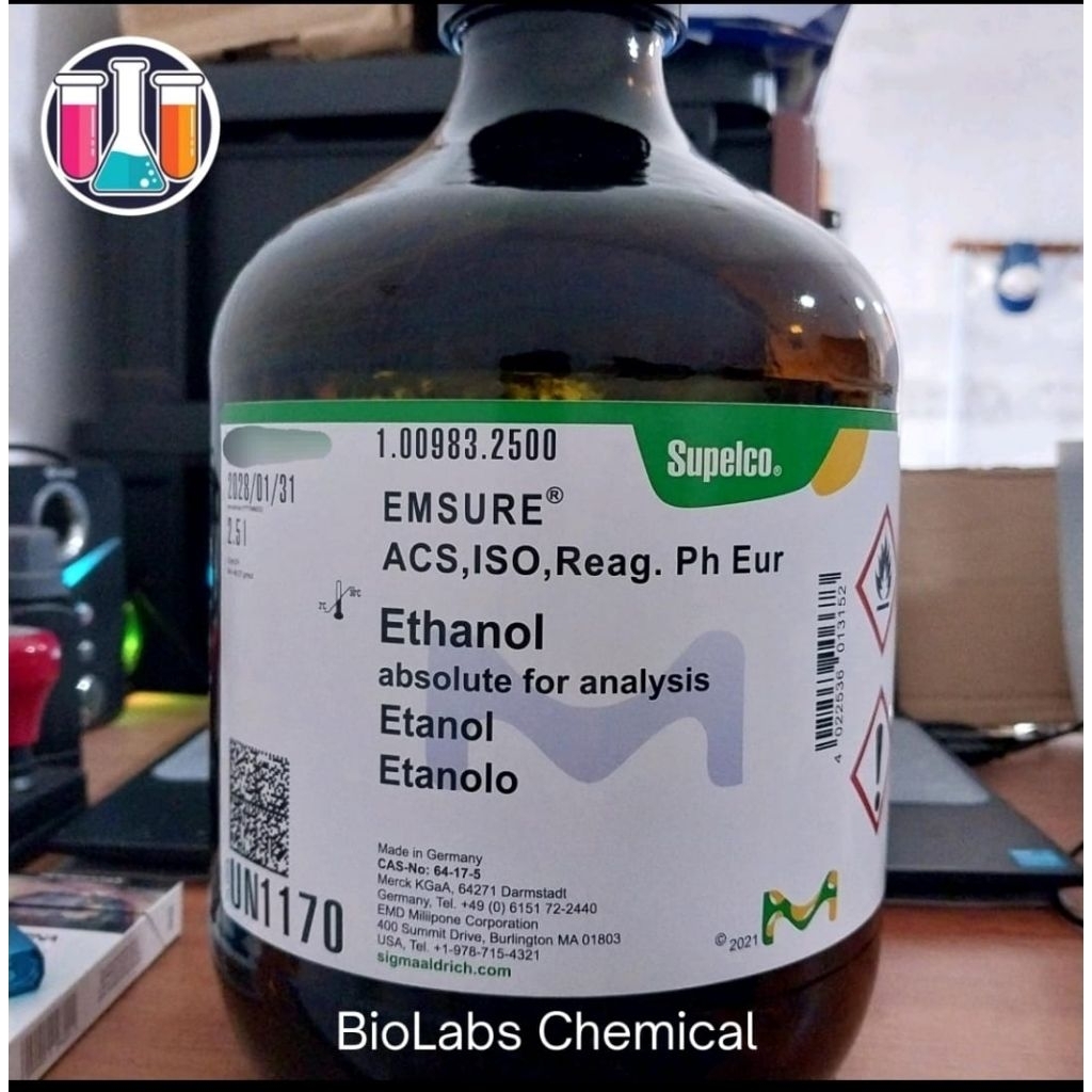 Ethanol absolute 2,5 liter