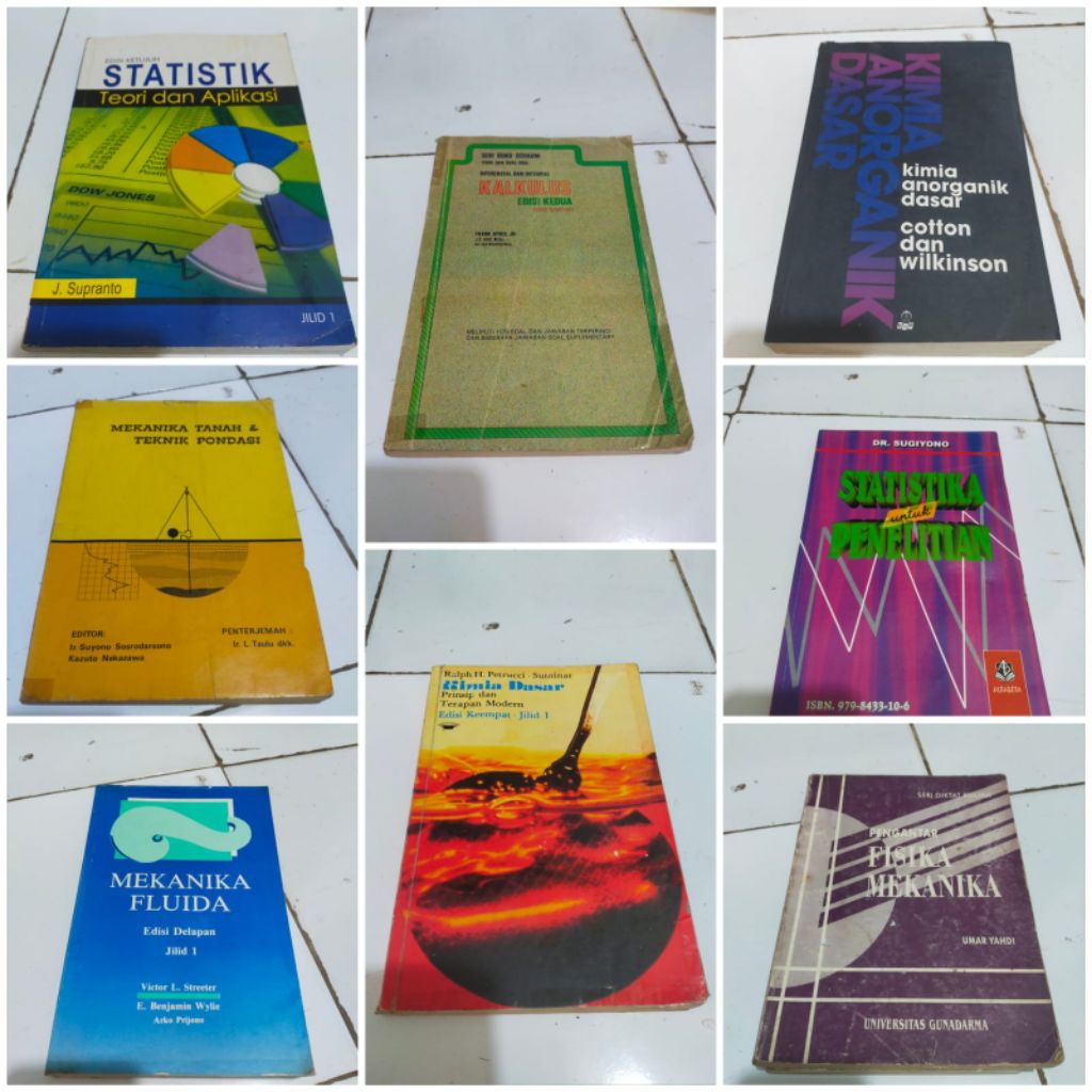 ori Kimia dasar prinsip terapan modern jilid 1 / Kimia anorganik dasar / Mekanika tanah & teknik pon