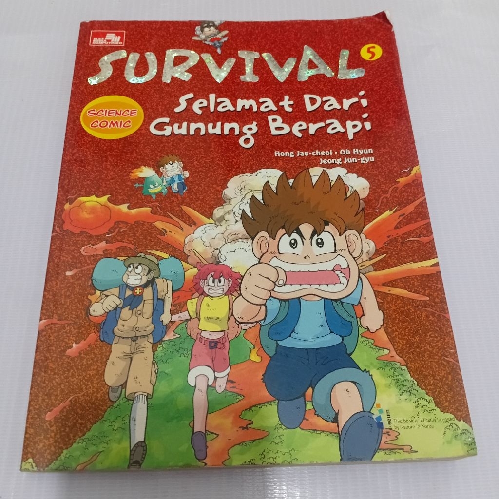 SURVIVAL 5 SELAMAT DARI GUNUNG BERAPI SCIENCE COMIC