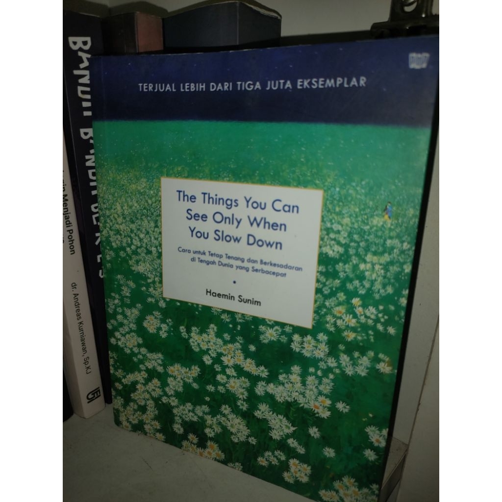 Preloved Buku Novel dan Self Improvement Pasta Kacang Merah, The things you can see only when you sl