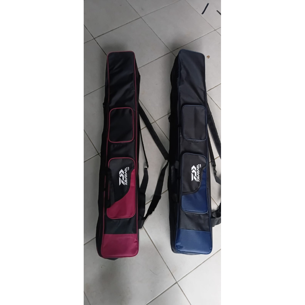 Tas pancing daiwa double sleting 100cm 120cm