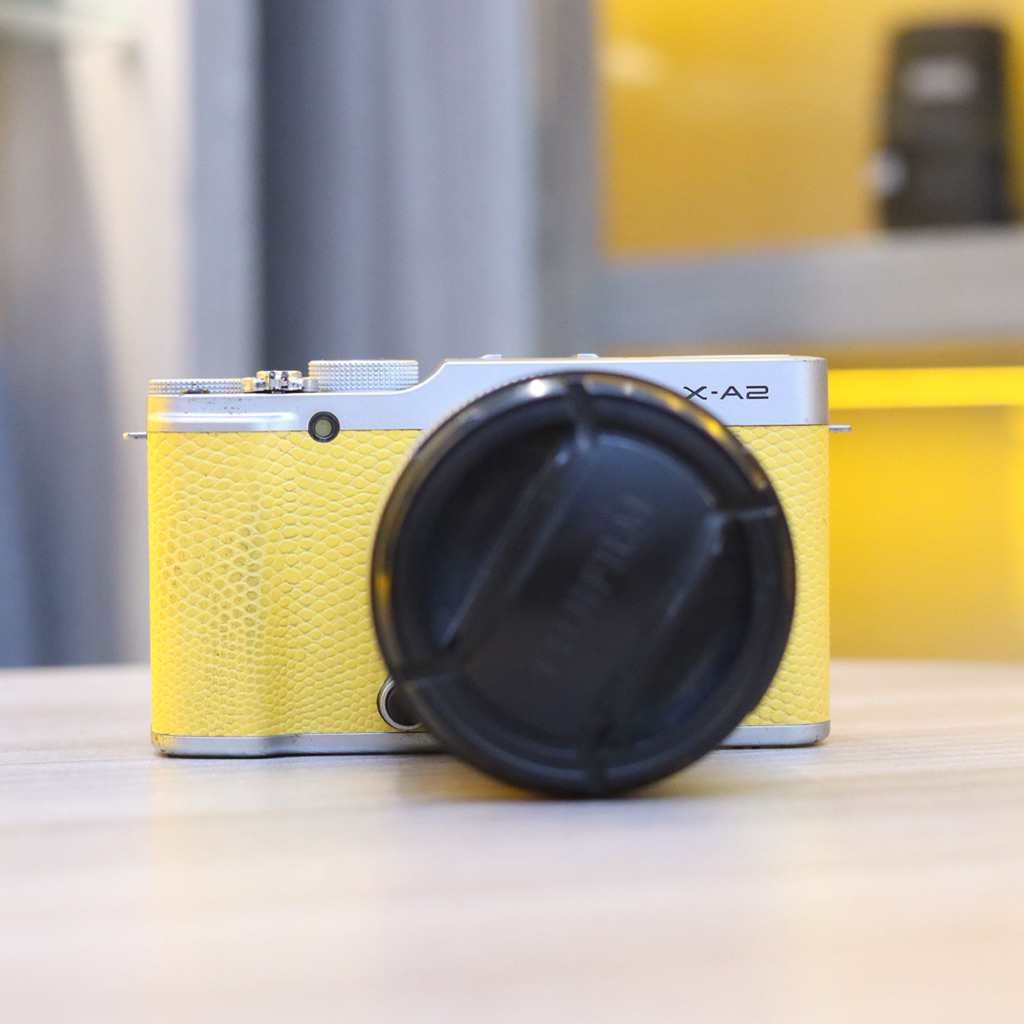 Fujifilm XA2 Kit Yellow - Kamera Mirrorles - FUJIFILM - XA2 Kuning