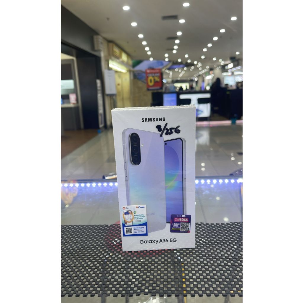 SAMSUNG GALAXY A36 5G 8/256GB NEW BARU GARANSI RESMI RAM 8 INTERNAL 256