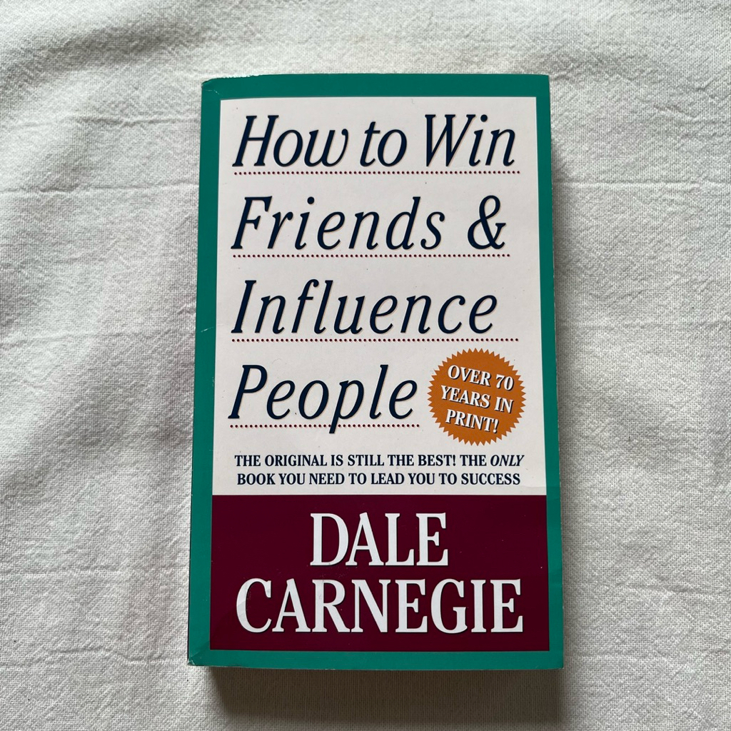 How to Win Friends & Influence People by Dale Carnegie | buku import english bahasa inggris preloved