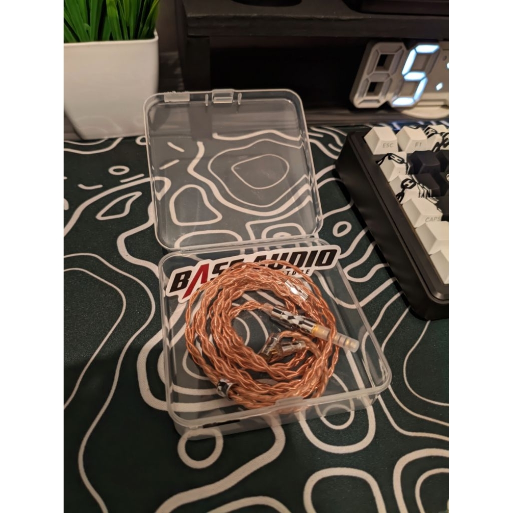 Moondrop Line T IEM Cable | 2 pin 4.4 Balance