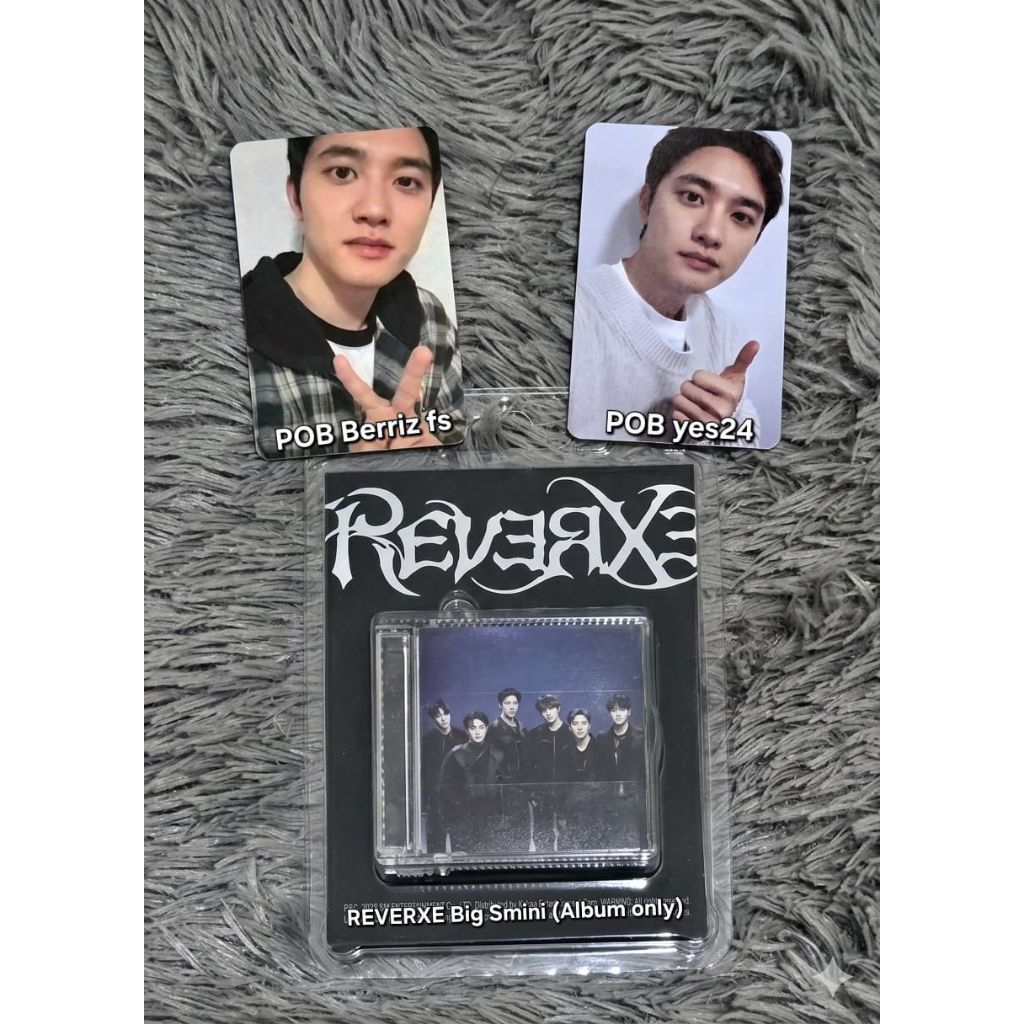 EXO REVERXE SMINI (album only) + 2 POB REVERXE DOH KYUNGSOO D.O. PHOTOCARD