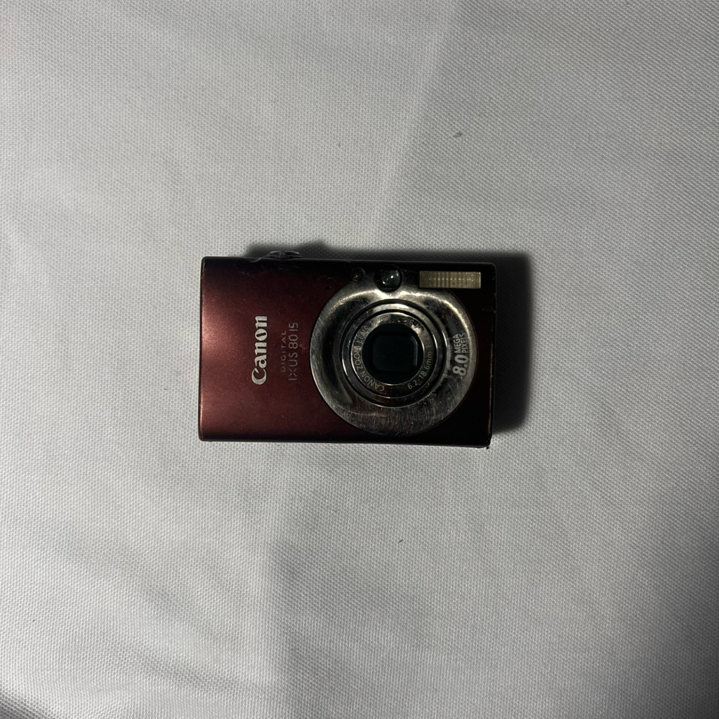 kamera digital digicam canon ixus 80is brown