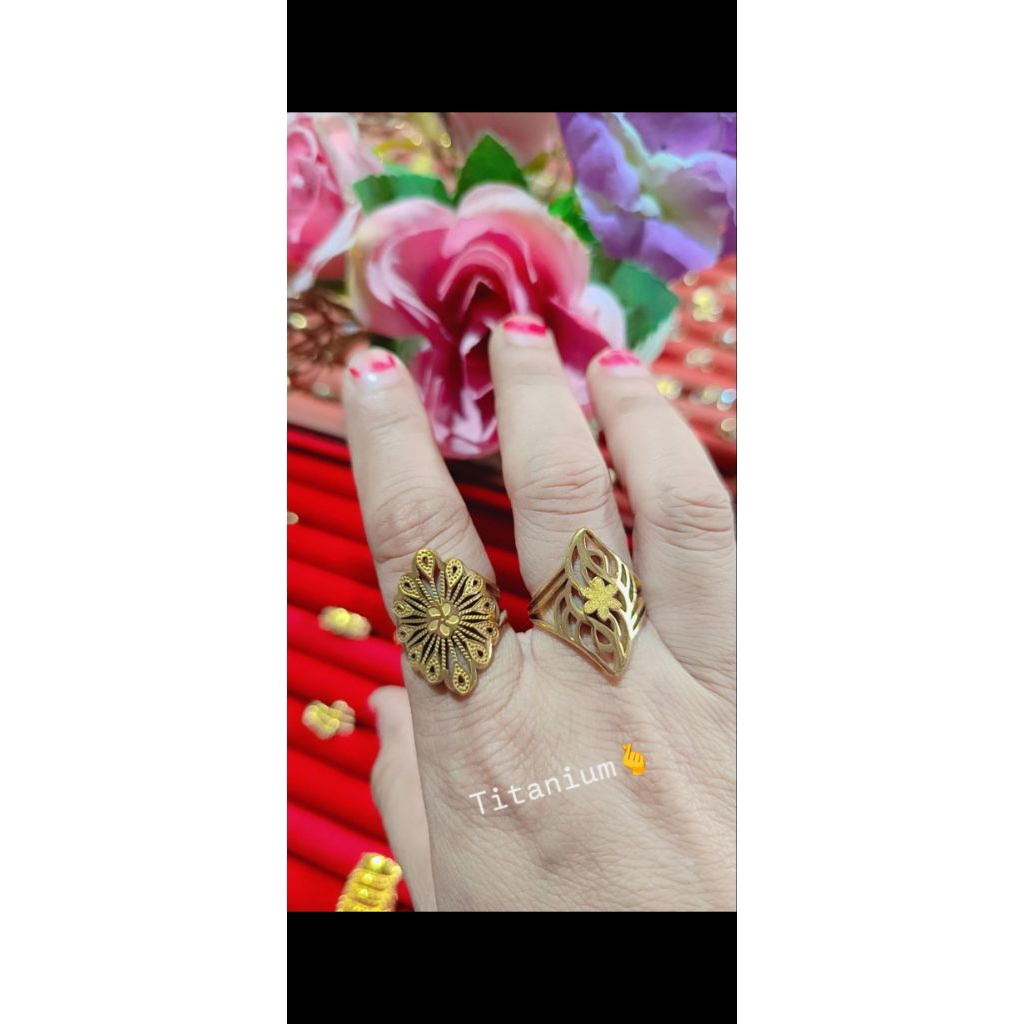 cincin titanium asli