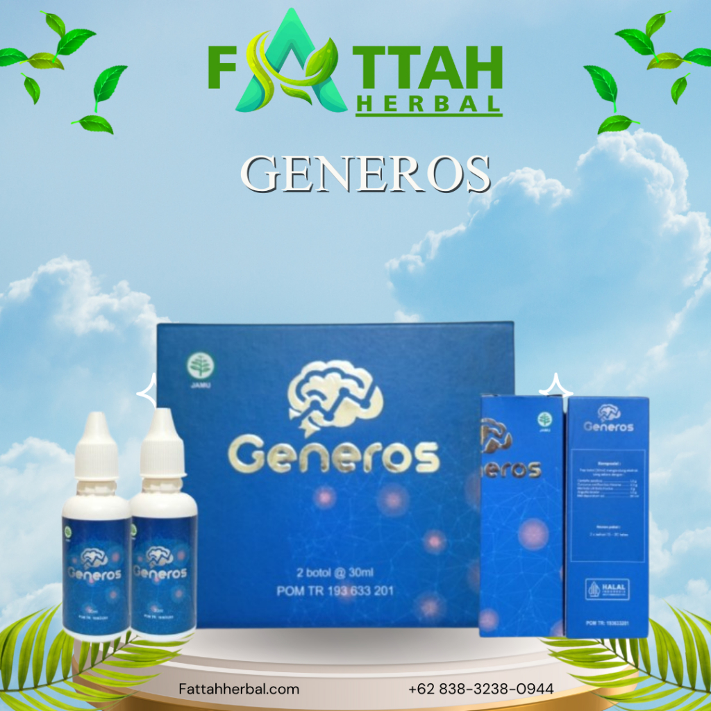 GENEROS Multivitamin Otak Anak - Meningkatkan Konsentrasi, Daya Ingat, dan Kreativitas