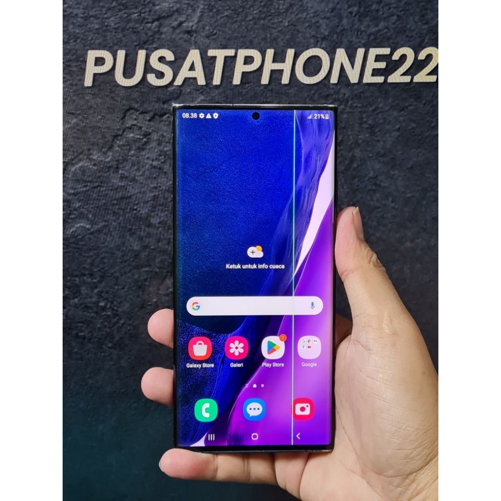 lcd touchscreen samsung note 20 ultra original minus
