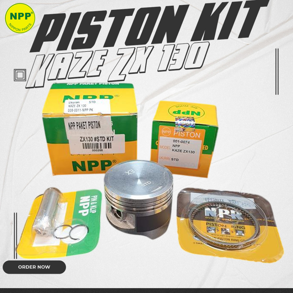 NPP PISTON KIT SEHER SET KAWASAKI KAZE ZX 130