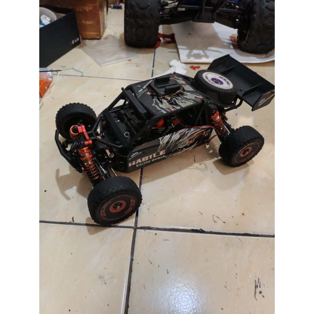kit rc wltoys desert buggy 124016 1/12 kit only include servo