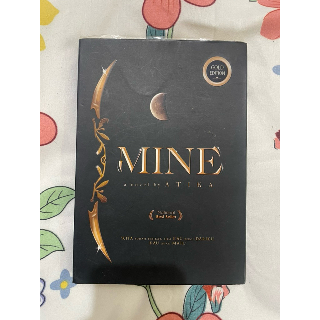 Preloved Novel Original Mine (Gold edition) by ATIKA
