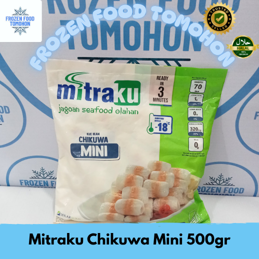 Mitraku Chikuwa Mini 500gr - Frozen Food Tomohon