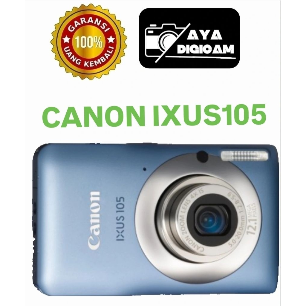 CANON IXUS 105 KAMERA POCKET IXUS -SLIM