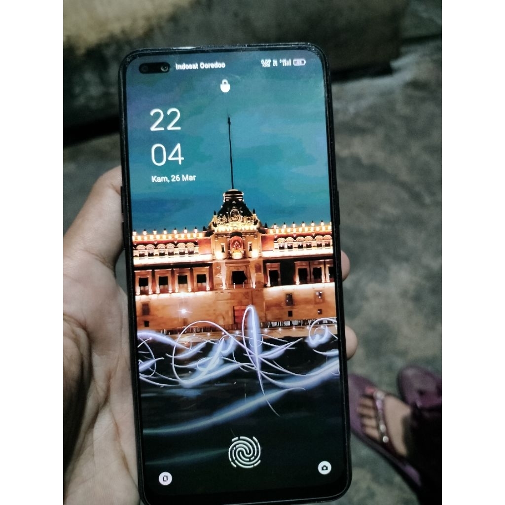 lcd Reno 4F ORI copotan+ frame