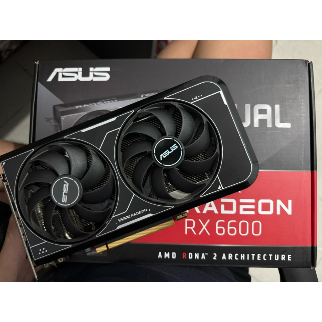 ASUS Dual RX 6600 8GB BEKAS
