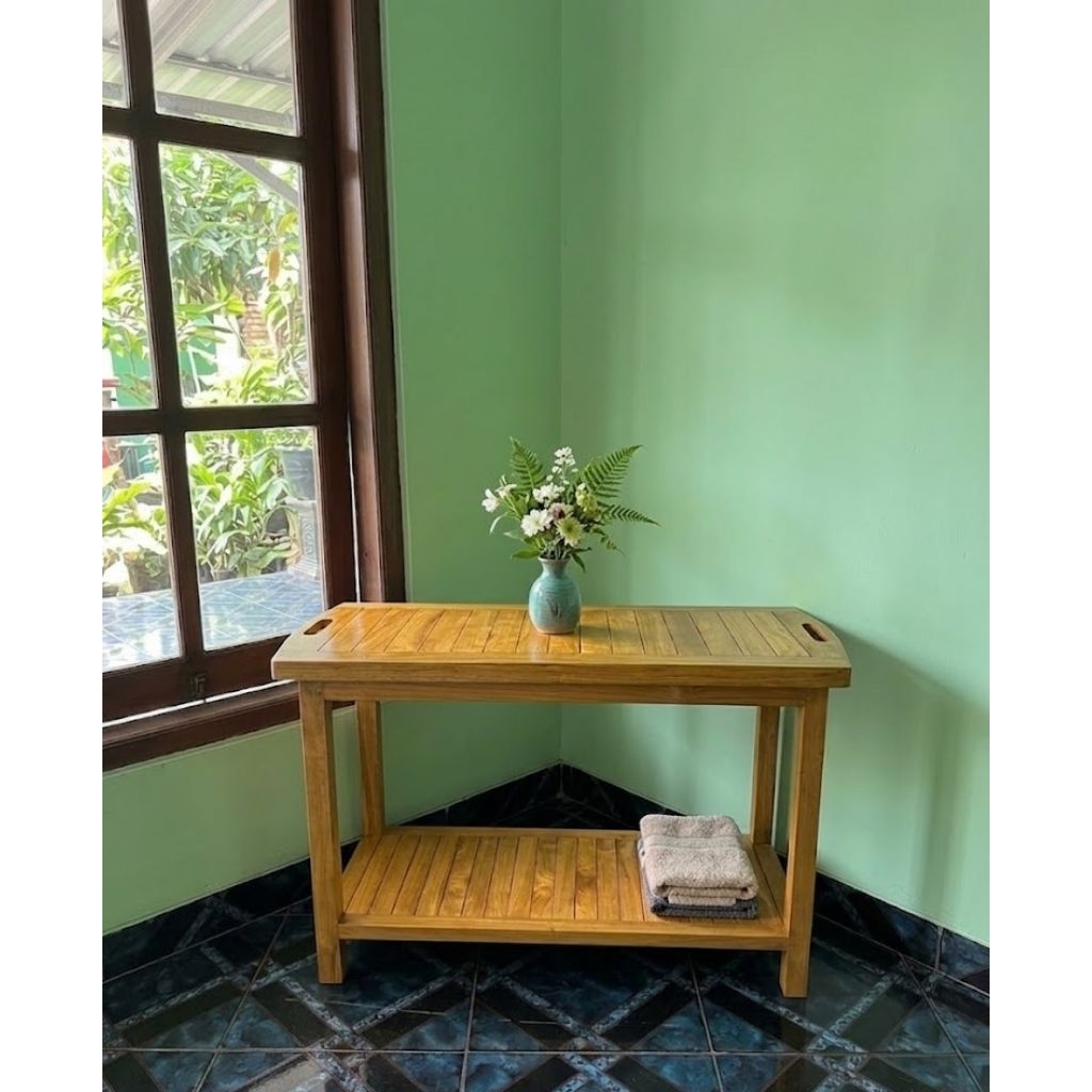 Kursi/meja/rak kayu jati