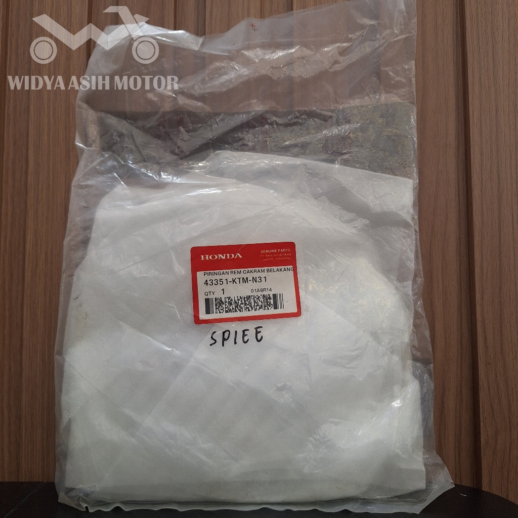 43351-KTM-N31 Piringan Cakram Belakang Supra X 125