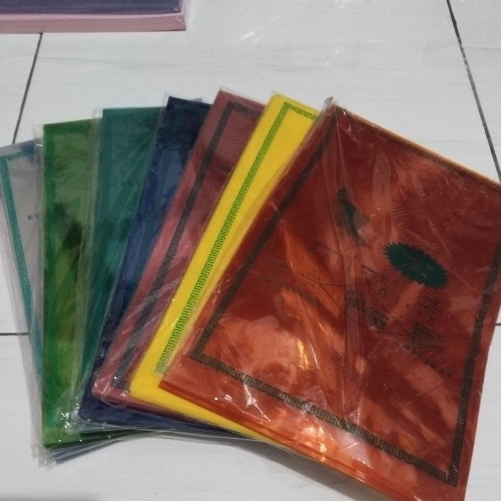 Mika film,Mika jilid Folio 10 lembar tebal transfaran(F4)