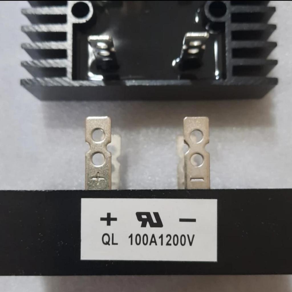 DIODA DIODE BRIDGE 100A 1200V + HEATSINK DIODA KIPROK 100 AMPERE 1200V