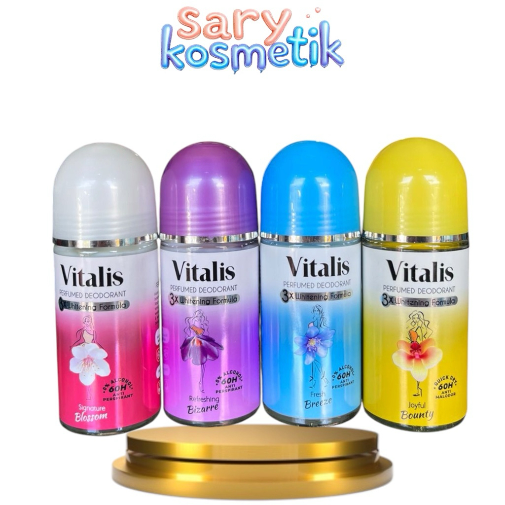 ck,cx} VITALIS deodorant parfume roll on 40 ml - anti perspirant + parfum