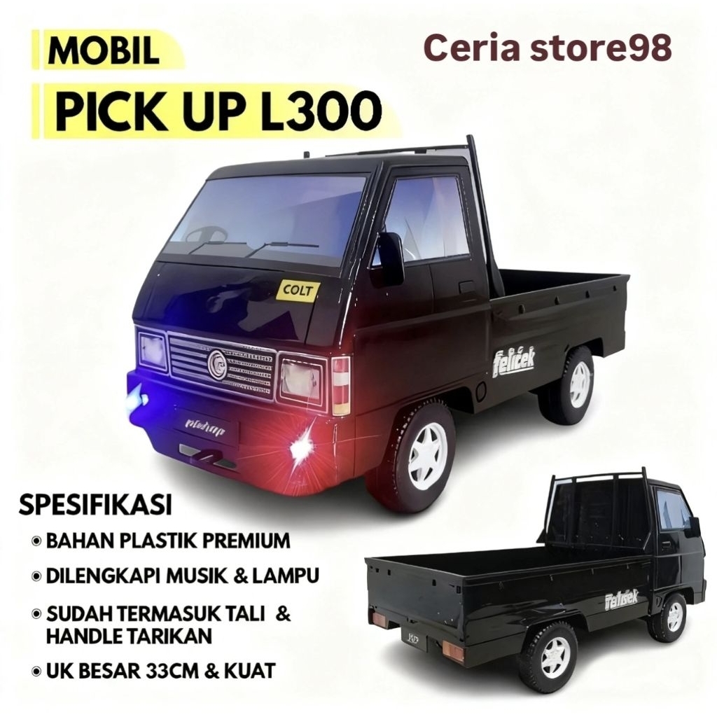 MOBIL MITSUBISHI L300 MAINAN ANAK MAINAN FREE TALI MOBIL MITSUBISHI L300 MOBILAN ANAK