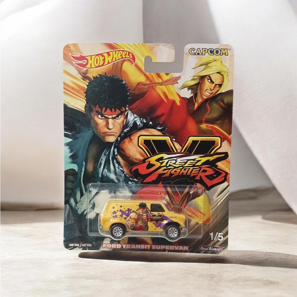 Hotwheels Premium Street Fighter Ford Transit