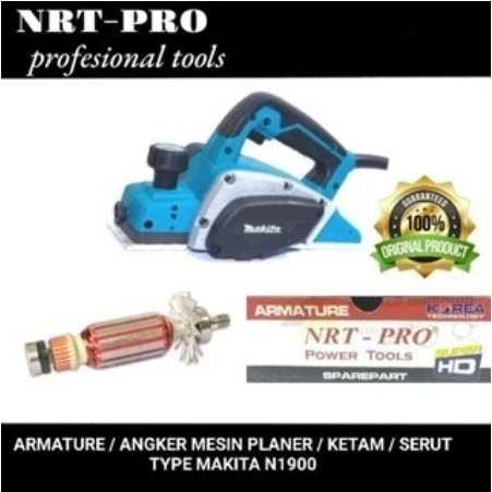 NRT-PRO armature/ angker mesin planer / ketam / serut type N1900 makita ( original part )